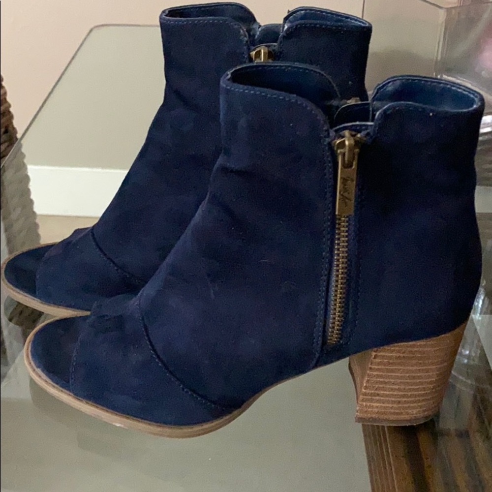 Peep Toe Booties